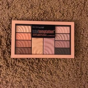 Maybelline Total Temptation Palette- Swatched only